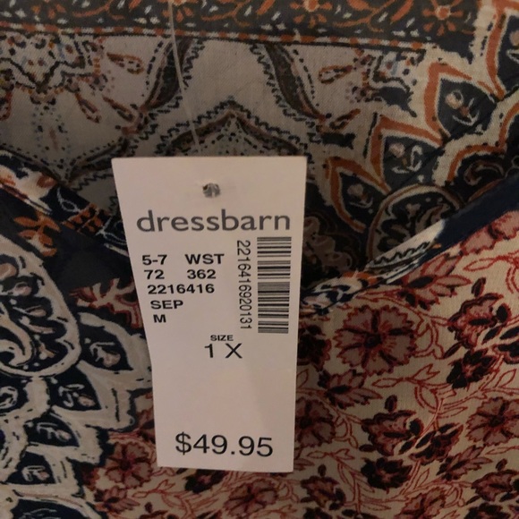 Brand New Chenault Sheer Blouse with attached camisole. NWT - Picture 2 of 3